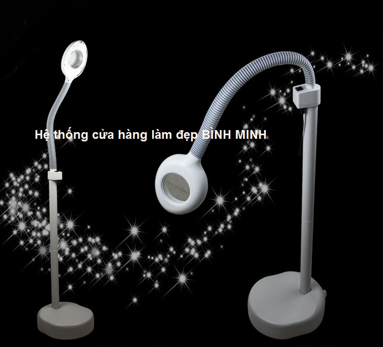 đèn lúp soi da ánh sáng spa